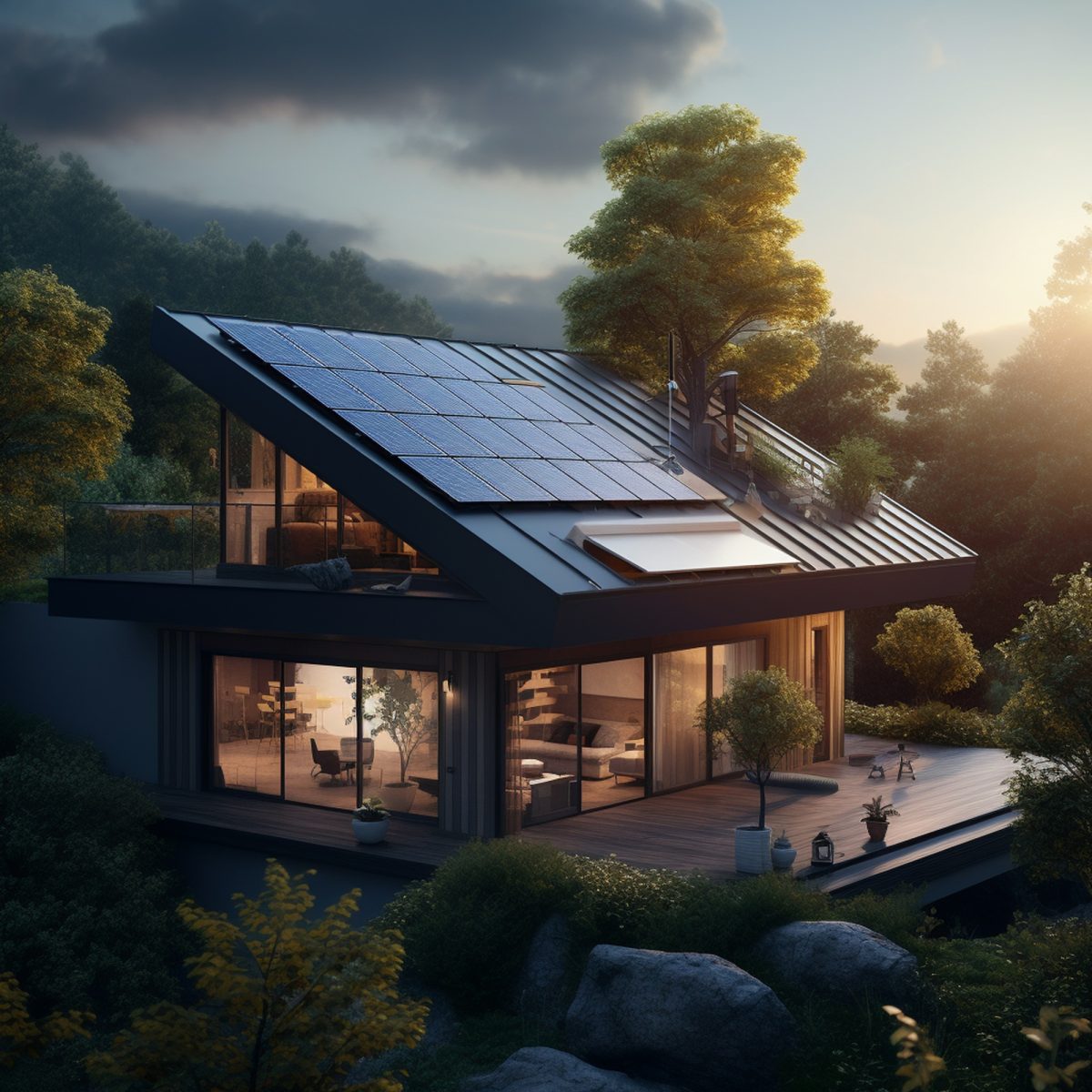 Photovoltaik Dachdesign